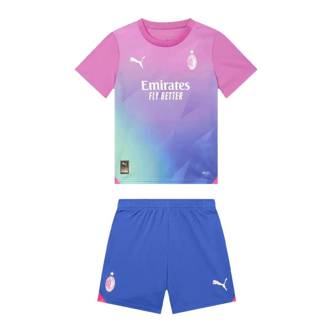 AC Milan Football Mini Kit (Shirt+Shorts) Third Away 2023/24