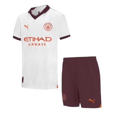 Manchester City Football Mini Kit (Shirt+Shorts) Away 2023/24 - bestfootballkits