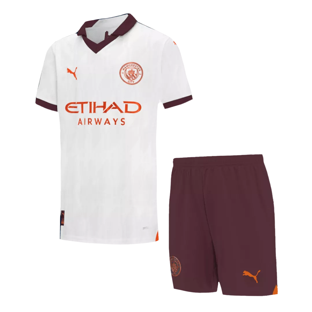 Manchester City Football Mini Kit (Shirt+Shorts) Away 2023/24