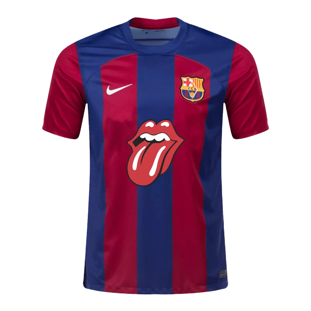 Barcelona x Rolling Stones Football Shirt Home 2023/24