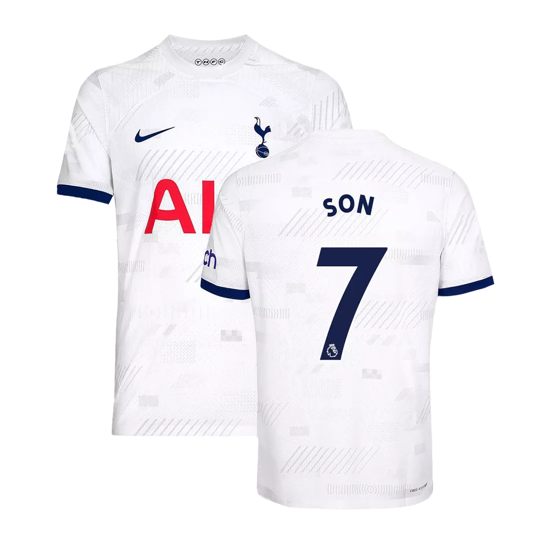 Authentic SON #7 Tottenham Hotspur Football Shirt Home 2023/24