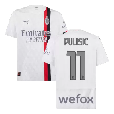 Authentic PULISIC #11 AC Milan Football Shirt Away 2023/24 - bestfootballkits