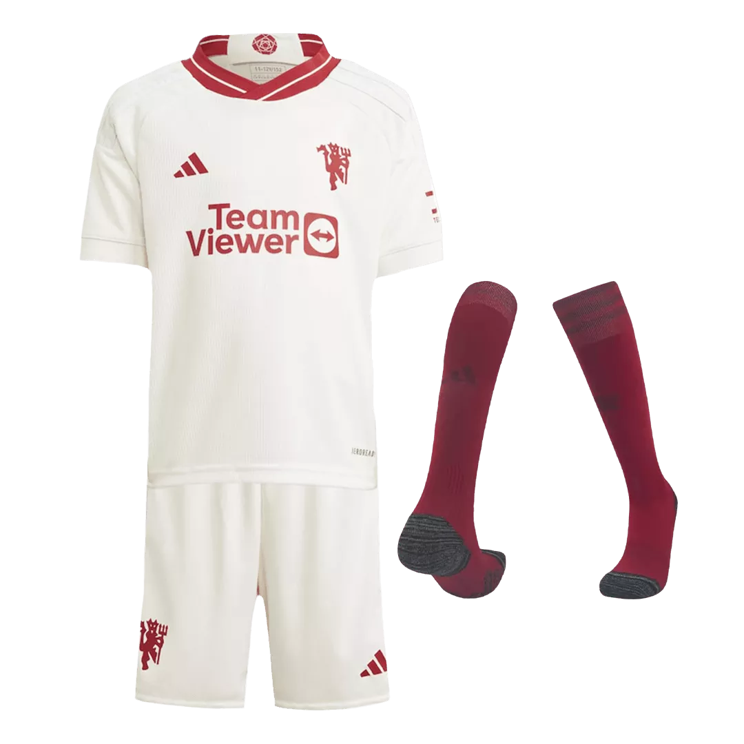Manchester United Football Mini Kit (Shirt+Shorts+Socks) Third Away 2023/24