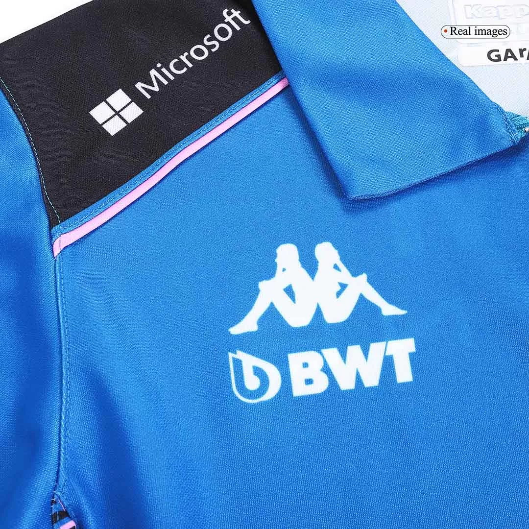 BWT Alpine F1 Team Polo Shirt Blue 2023 - bestfootballkits