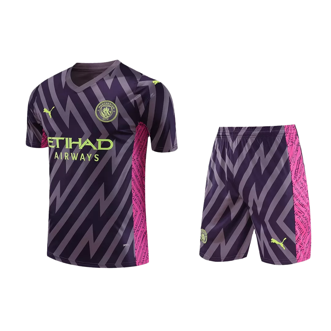 Manchester City Football Kit (Shirt+Shorts) Goalkeeper 2023/24 - bestfootballkits