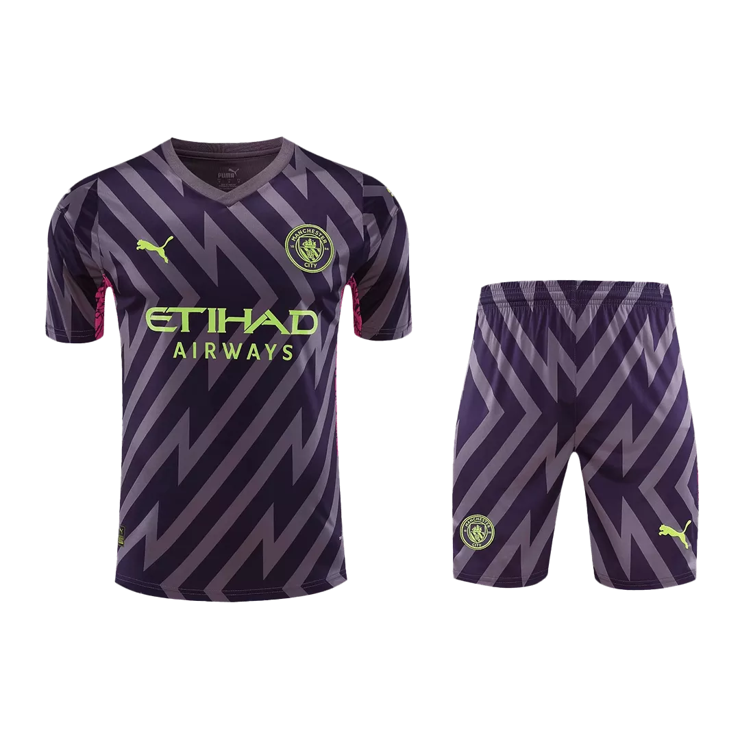 Manchester City Football Kit (Shirt+Shorts) Goalkeeper 2023/24