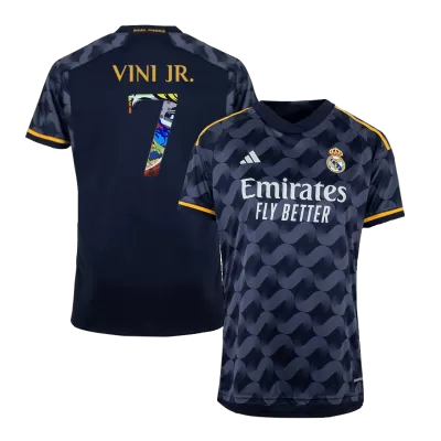 VINI JR. #7 Real Madrid Football Shirt Away 2023/24 - Sen2 Font - bestfootballkits