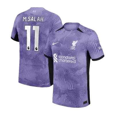 Authentic M.SALAH #11 Liverpool Football Shirt Third Away 2023/24 - bestfootballkits