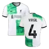 Authentic VIRGIL #4 Liverpool Football Shirt Away 2023/24 - bestfootballkits