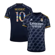 MODRIĆ #10 Real Madrid Football Shirt Away 2023/24 - Sen2 Font - bestfootballkits