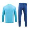 Kid's Marseille Zipper Sweatshirt Kit(Top+Pants) 2023/24 - bestfootballkits