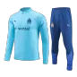 Kid's Marseille Zipper Sweatshirt Kit(Top+Pants) 2023/24 - bestfootballkits
