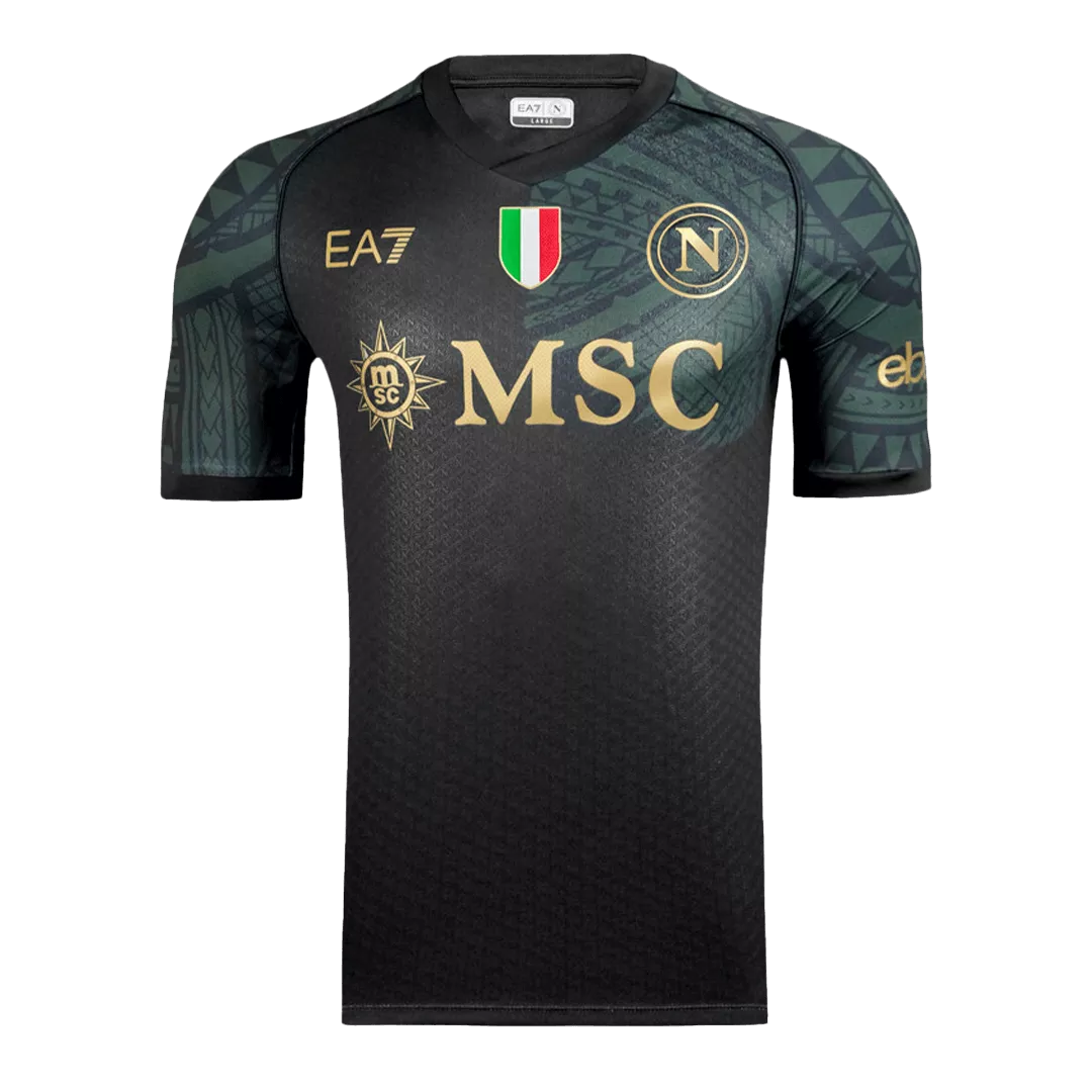 Authentic Napoli Football Shirt Third Away 2023/24