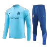 Kid's Marseille Zipper Sweatshirt Kit(Top+Pants) 2023/24 - bestfootballkits