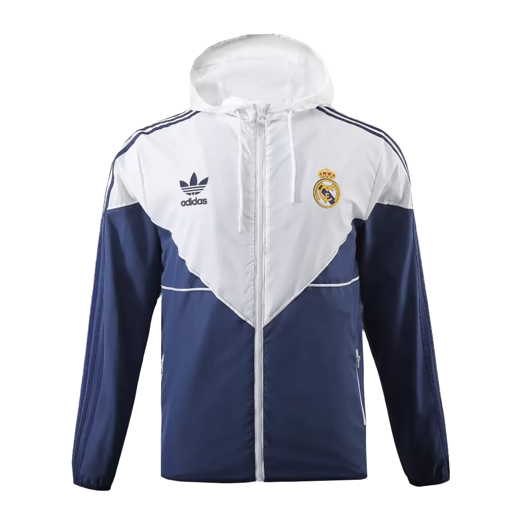 Real Madrid Windbreaker Hoodie Jacket 2023/24