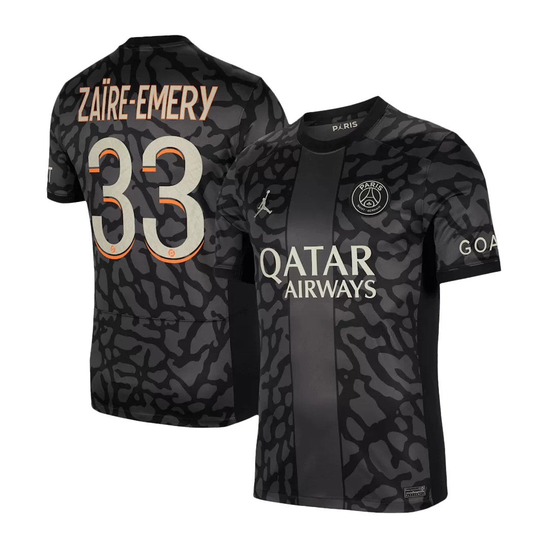 ZAÏRE-EMERY #33 PSG Football Shirt Third Away 2023/24