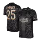 N.MENDES #25 PSG Football Shirt Third Away 2023/24 - bestfootballkits