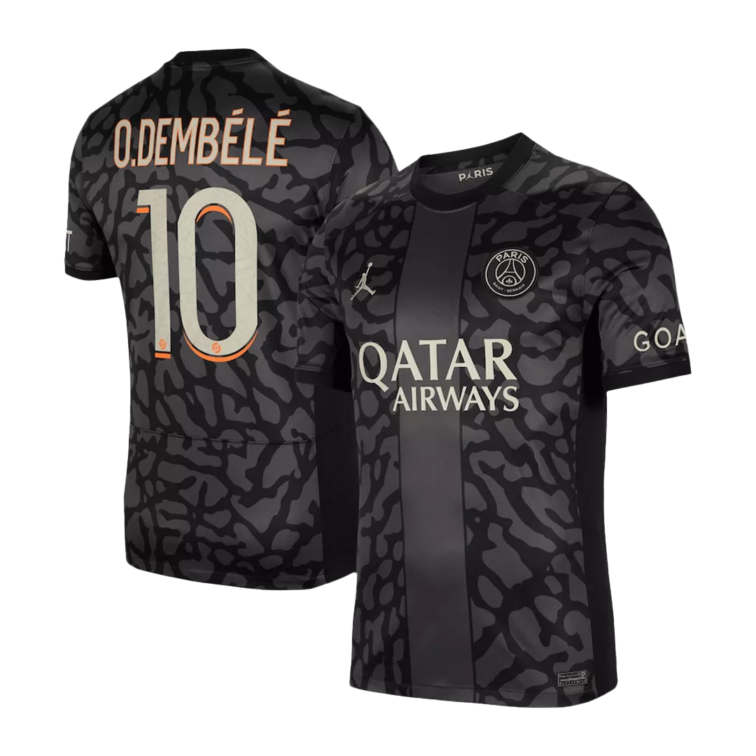 O.DEMBÉLÉ #10 PSG Football Shirt Third Away 2023/24