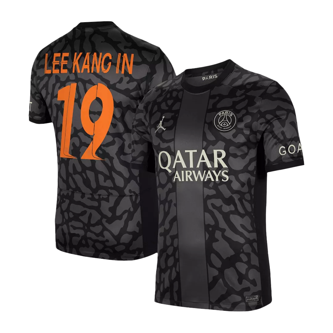 LEE KANG IN #19 PSG Football Shirt Third Away 2023/24 - UCL