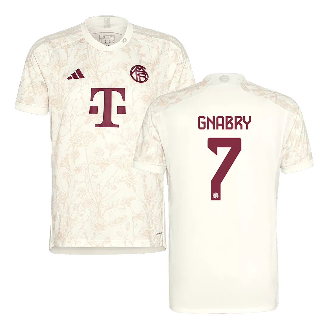 GNABRY #7 Bayern Munich Football Shirt Third Away 2023/24