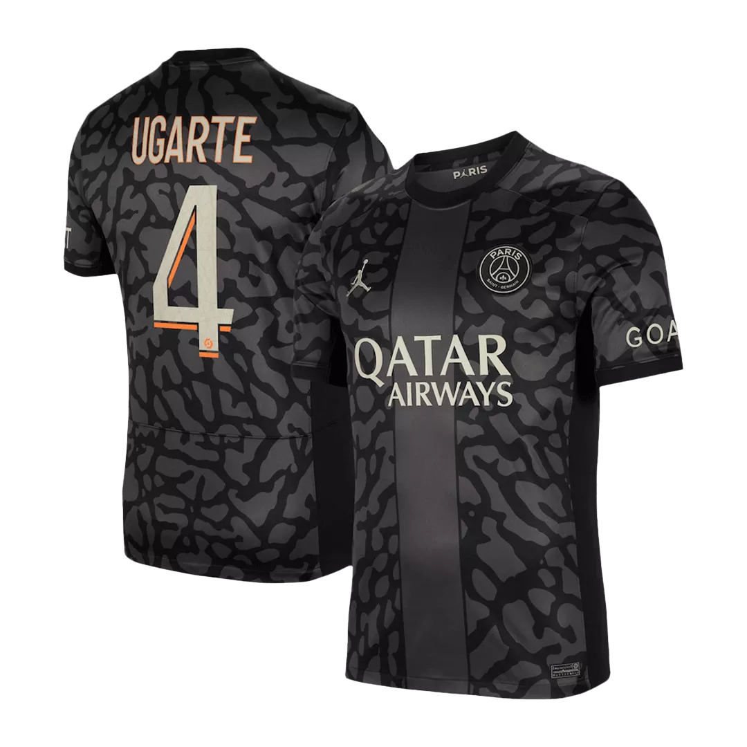 UGARTE #4 PSG Football Shirt Third Away 2023/24