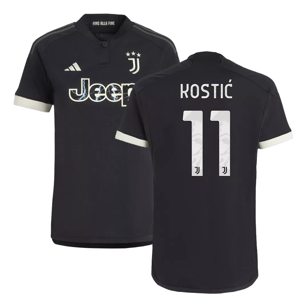 KOSTIĆ #11 Juventus Football Shirt Third Away 2023/24