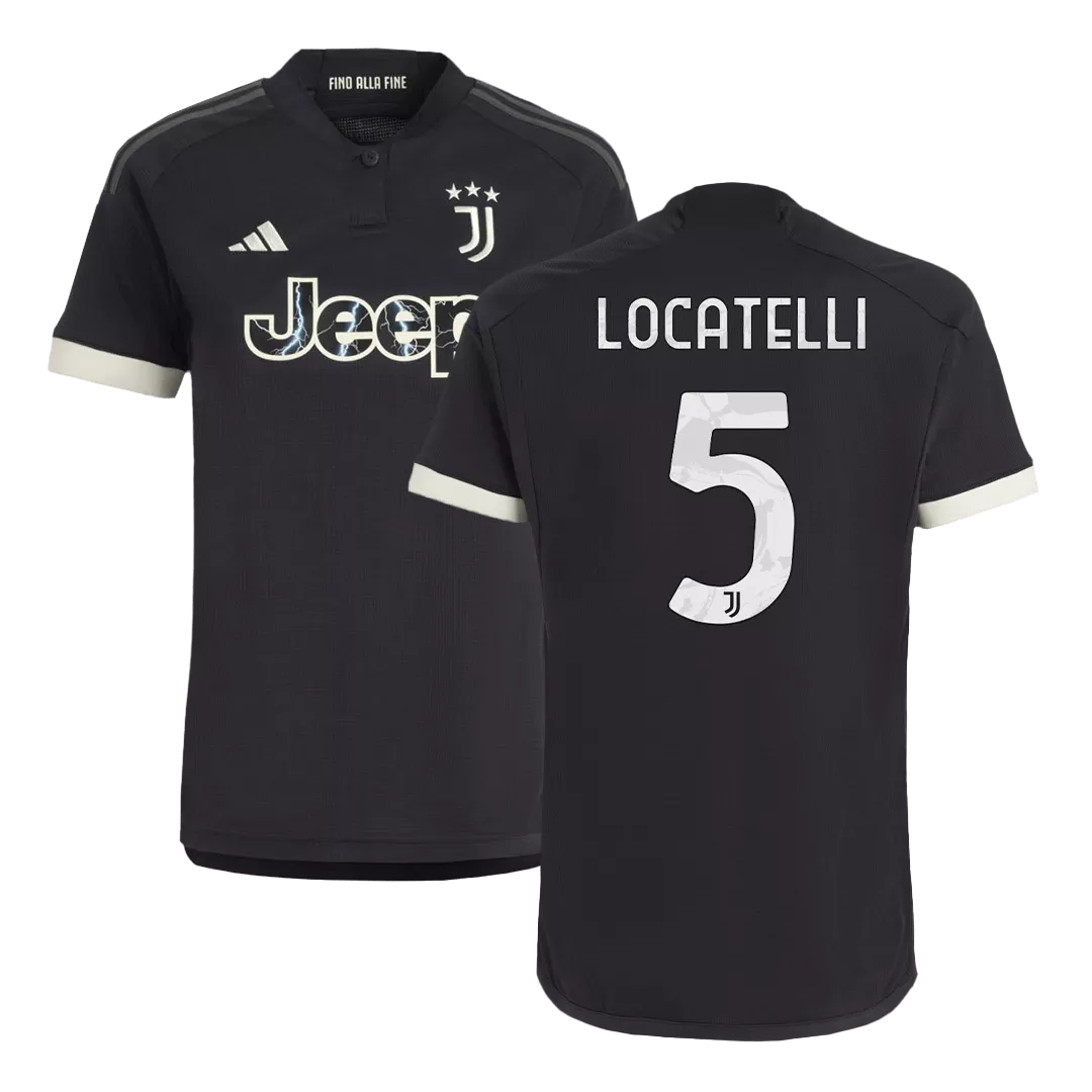 LOCATELLI #5 Juventus Football Shirt Third Away 2023/24