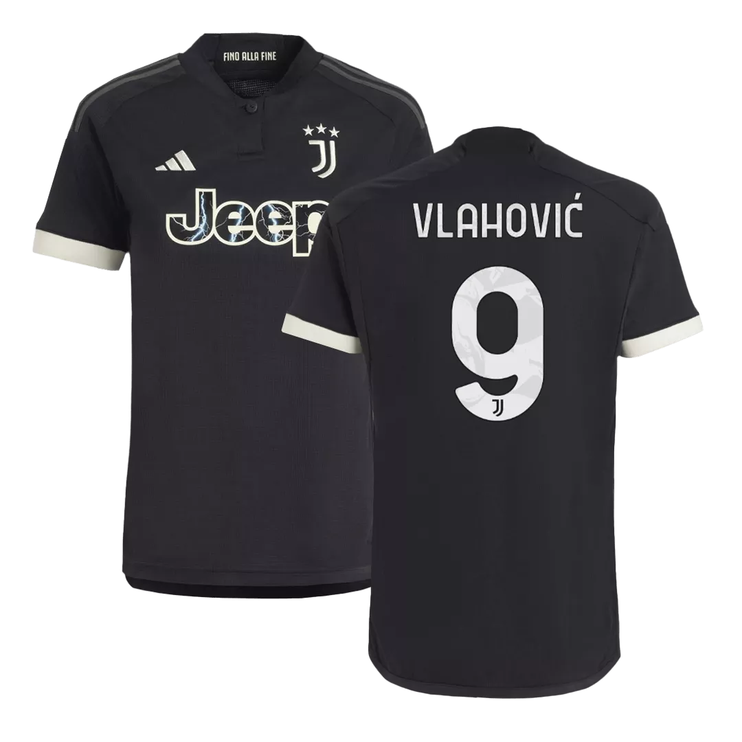 VLAHOVIĆ #9 Juventus Football Shirt Third Away 2023/24