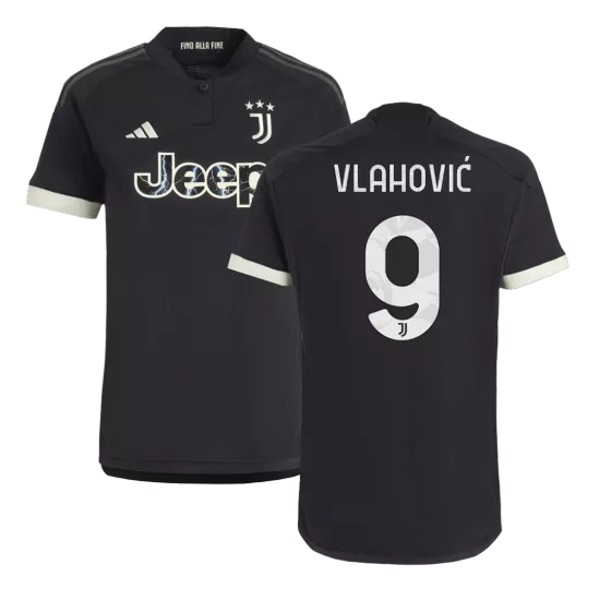 VLAHOVIĆ #9 Juventus Football Shirt Third Away 2023/24 - bestfootballkits