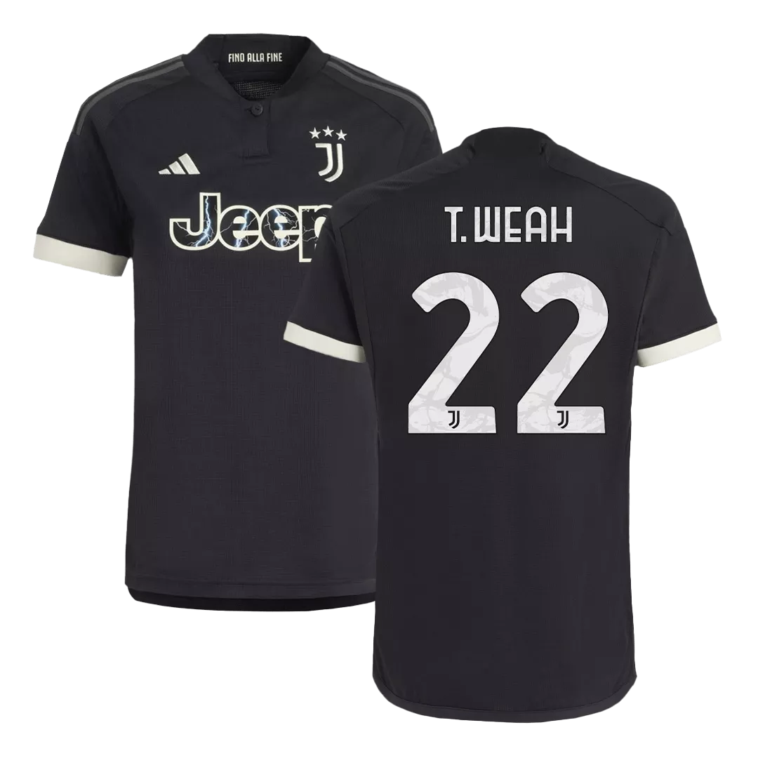T.WEAH #22 Juventus Football Shirt Third Away 2023/24