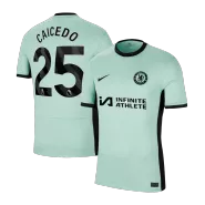 CAICEDO #25 Chelsea Football Shirt Third Away 2023/24 - bestfootballkits