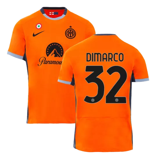 DIMARCO #32 Inter Milan Football Shirt Third Away 2023/24 - bestfootballkits