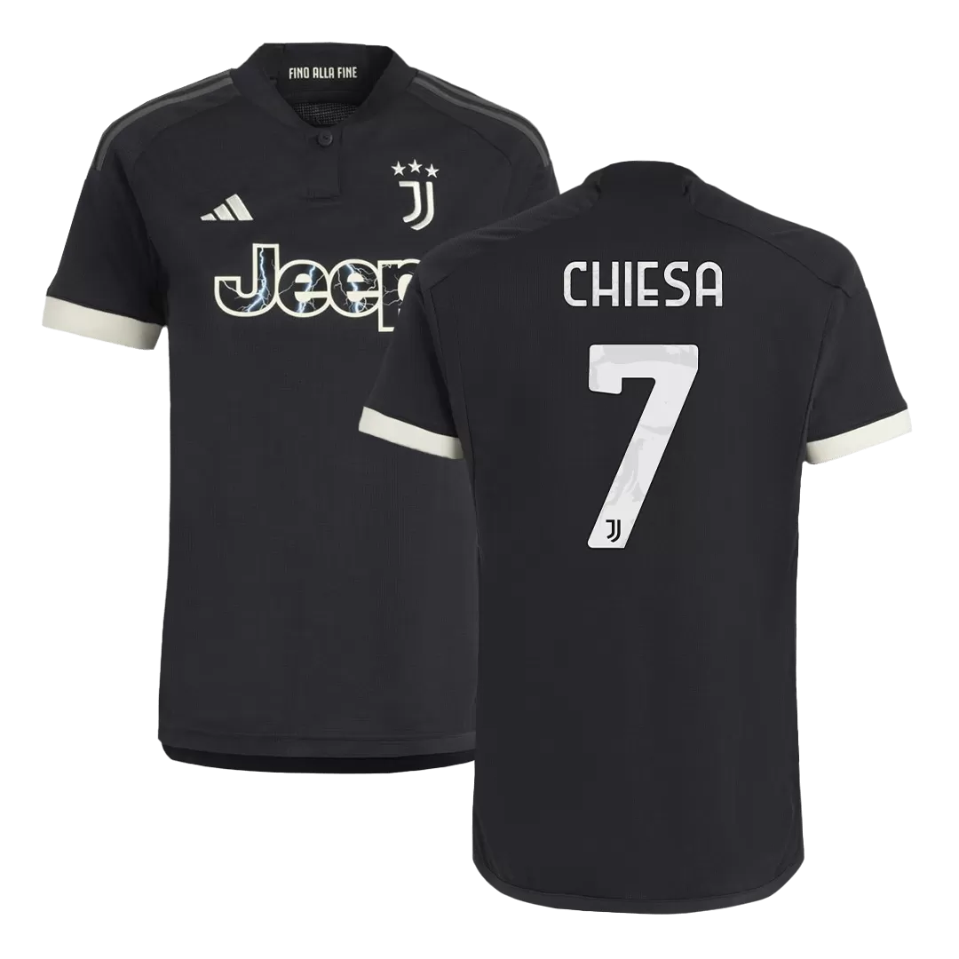 CHIESA #7 Juventus Football Shirt Third Away 2023/24 - bestfootballkits