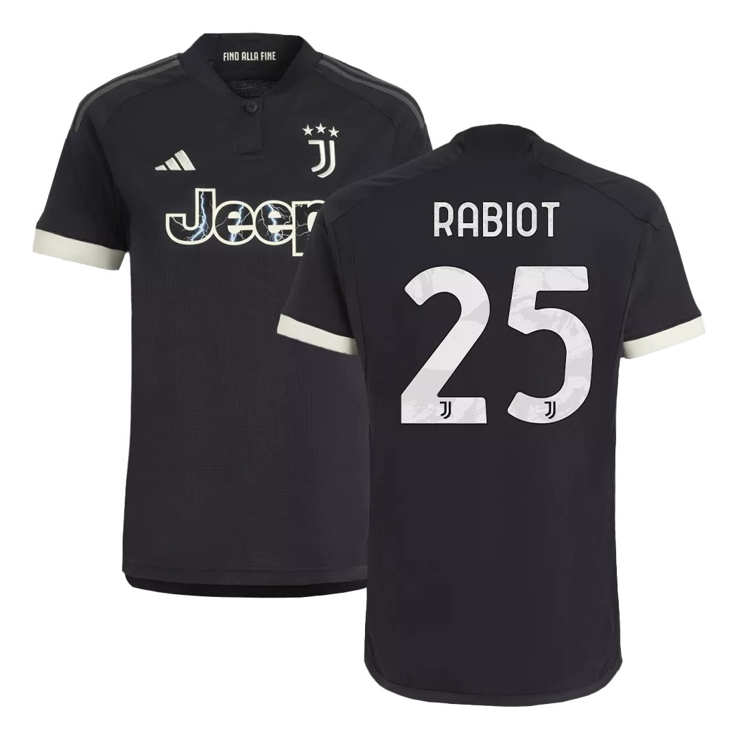 RABIOT #25 Juventus Football Shirt Third Away 2023/24