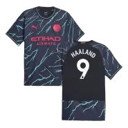Authentic HAALAND #9 Manchester City Football Shirt Third Away 2023/24 - bestfootballkits
