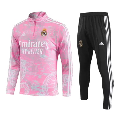 Real Madrid Zipper Sweatshirt Kit(Top+Pants) 2023/24 - bestfootballkits