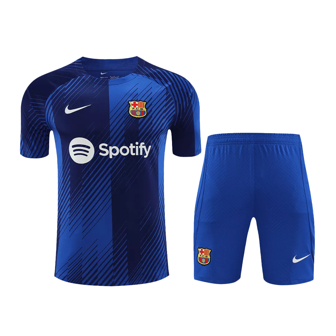 Barcelona Football Kit (Shirt+Shorts) Pre-Match 2023/24