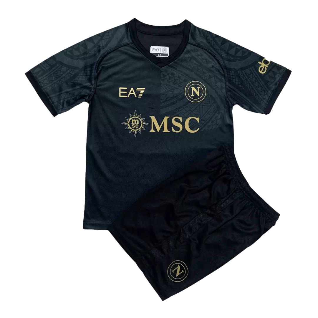 Napoli Football Mini Kit (Shirt+Shorts) Third Away 2023/24