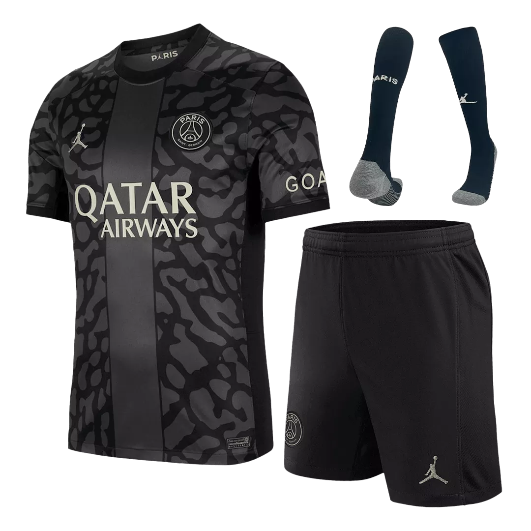 PSG Football Kit (Shirt+Shorts+Socks) Third Away 2023/24