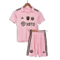 MESSI #10 Inter Miami CF "Messi GOAT" Football Mini Kit (Shirt+Shorts+Socks) Home 2023 - bestfootballkits