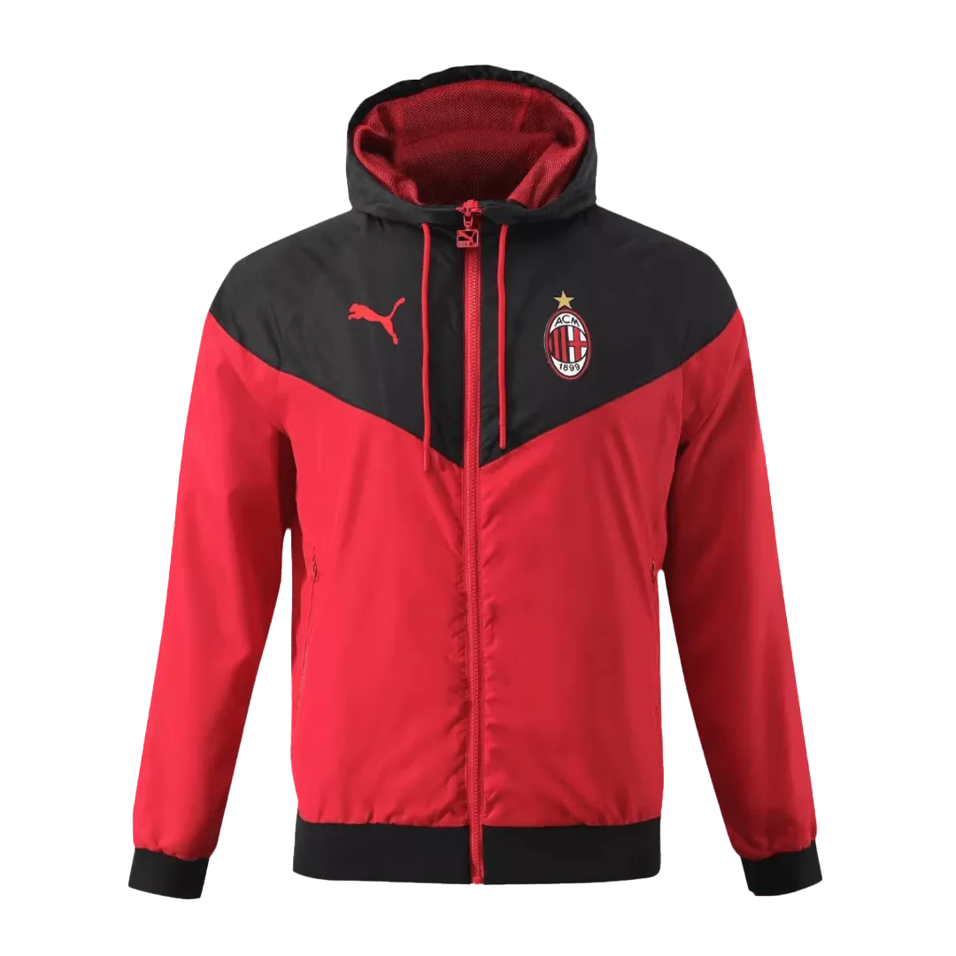 AC Milan Windbreaker Hoodie Jacket 2023/24