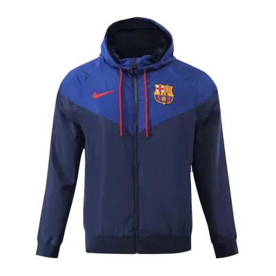 Barcelona Windbreaker Hoodie Jacket 2023/24 - bestfootballkits