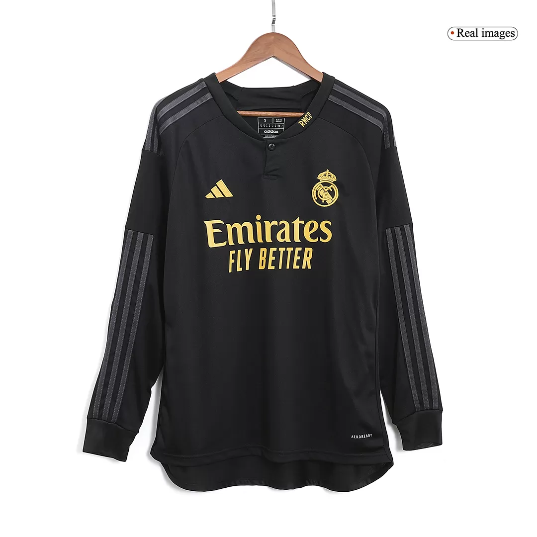 Real Madrid Long Sleeve Football Shirt Third Away 2023/24 - bestfootballkits