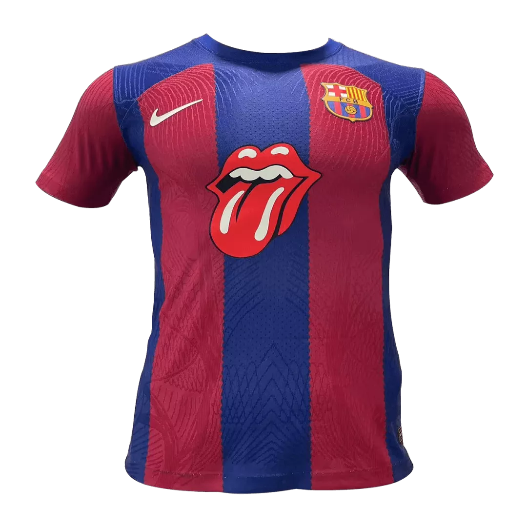 Authentic Barcelona x Rolling Stones Football Shirt 2023/24
