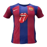 Authentic Barcelona x Rolling Stones Football Shirt 2023/24 - bestfootballkits