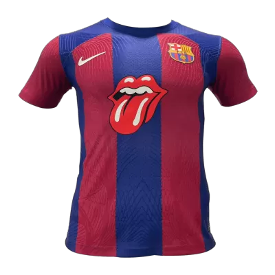 Authentic Barcelona x Rolling Stones Football Shirt 2023/24 - bestfootballkits