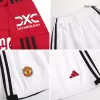 Manchester United Football Mini Kit (Shirt+Shorts) Home Long Sleeve 2023/24 - bestfootballkits