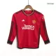 Manchester United Football Mini Kit (Shirt+Shorts) Home Long Sleeve 2023/24 - bestfootballkits