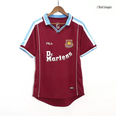 West Ham United Classic Football Shirt Home 1999/1 - bestfootballkits