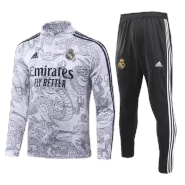 Real Madrid Zipper Sweatshirt Kit(Top+Pants) 2023/24 - bestfootballkits
